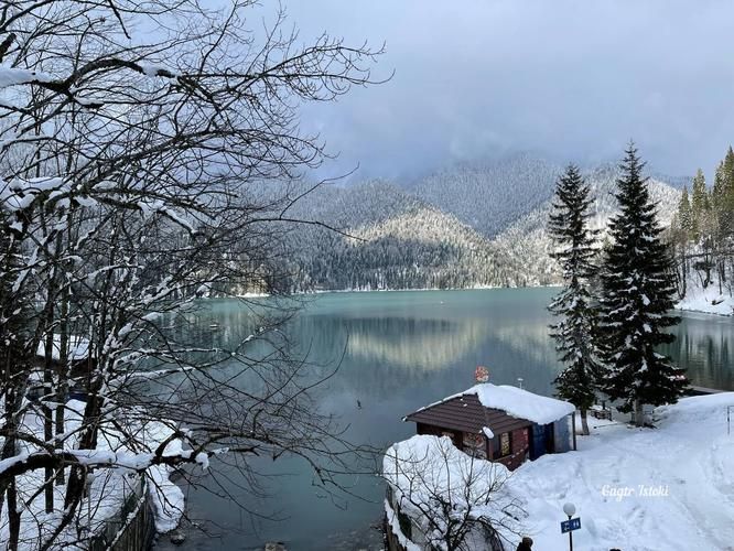 Дивная Колхидская зима