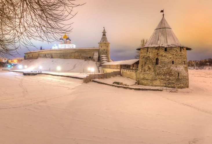 Рождественские жемчужины Пскова